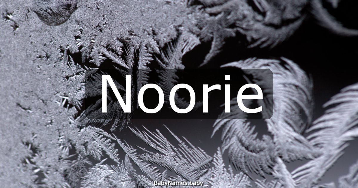 Noorie