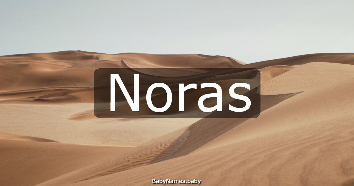Noras