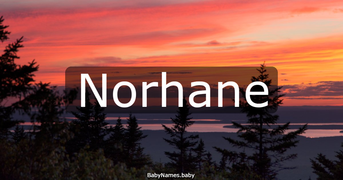 Norhane