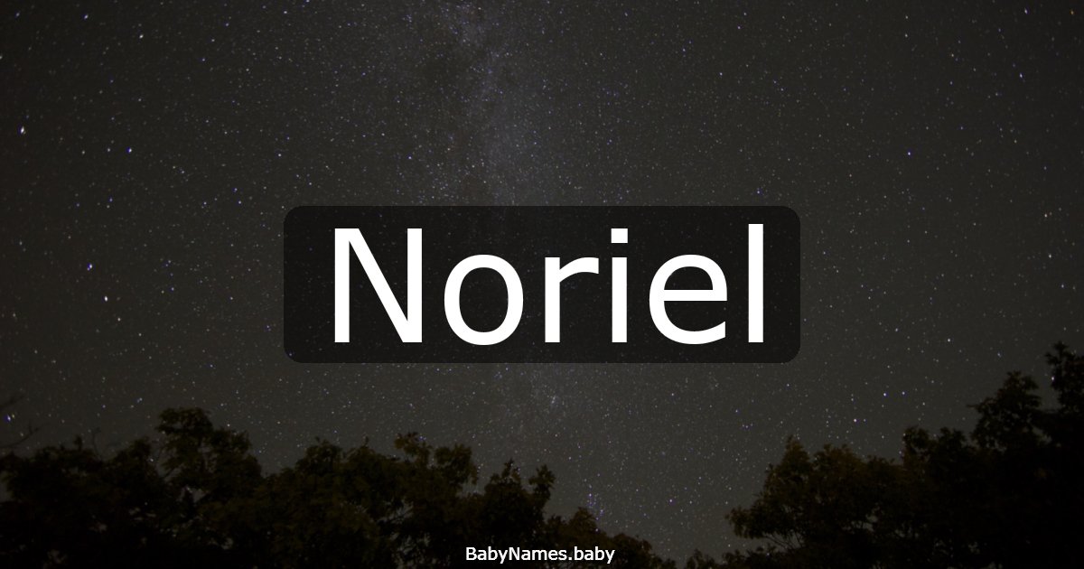 Noriel