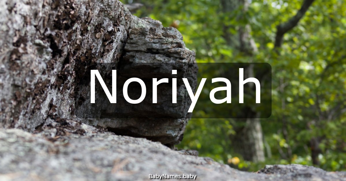 Noriyah