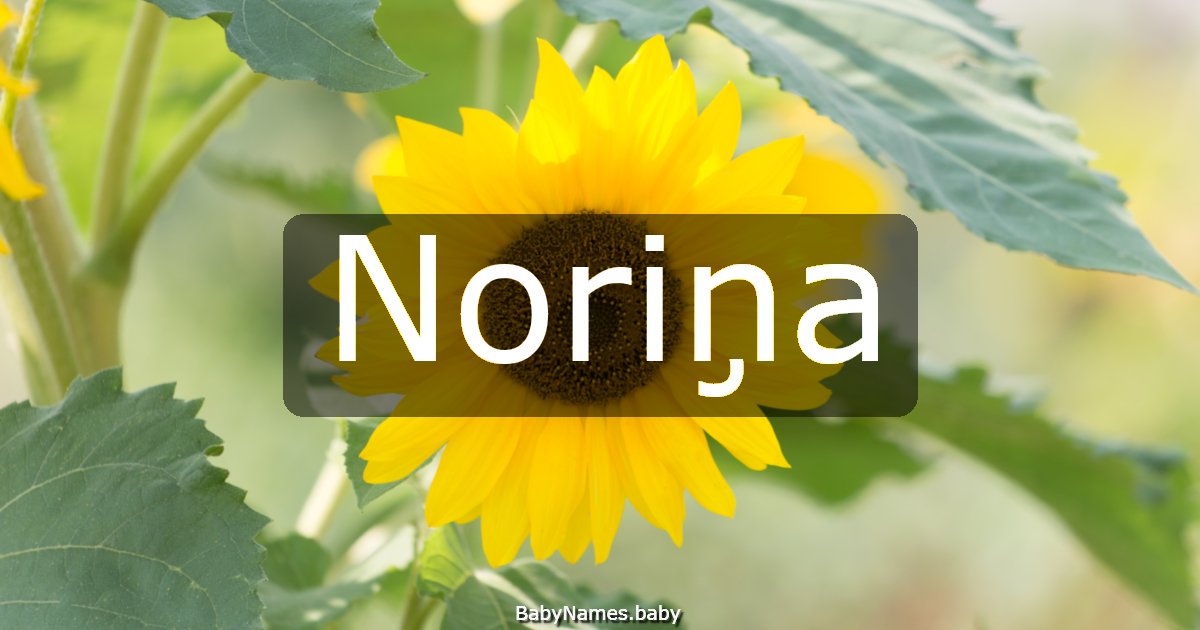 Noriņa