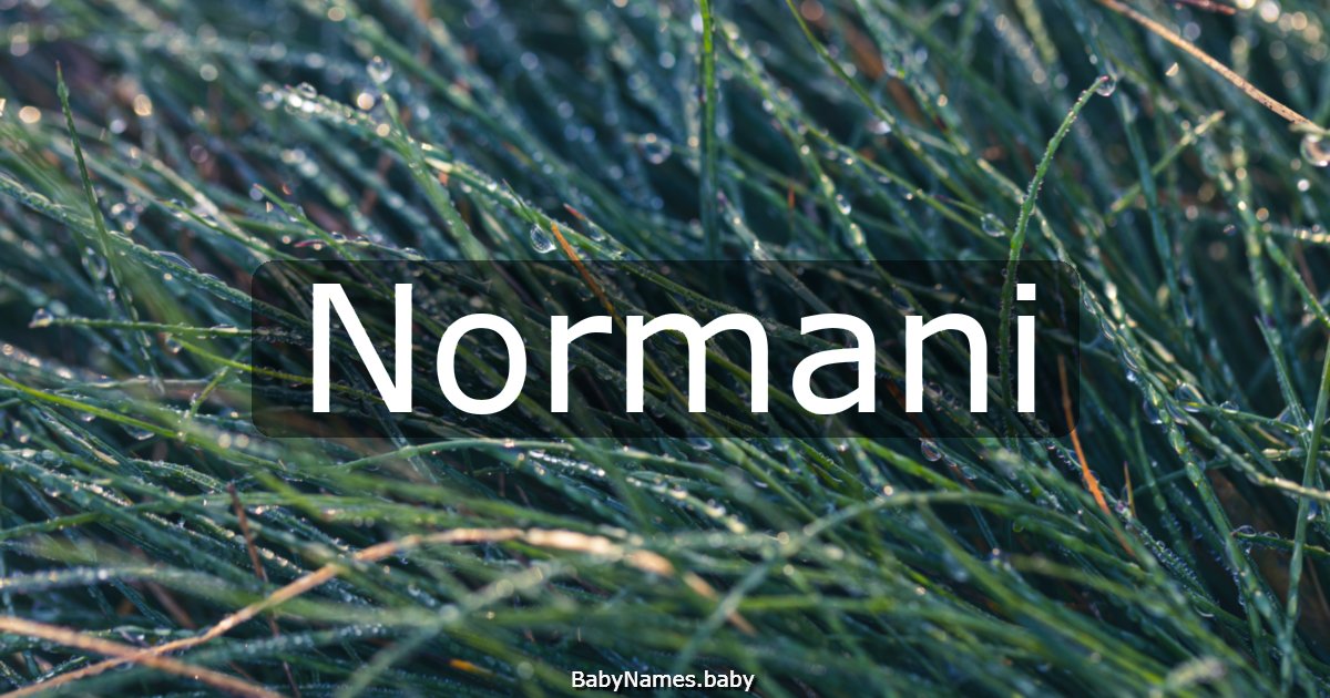 Normani