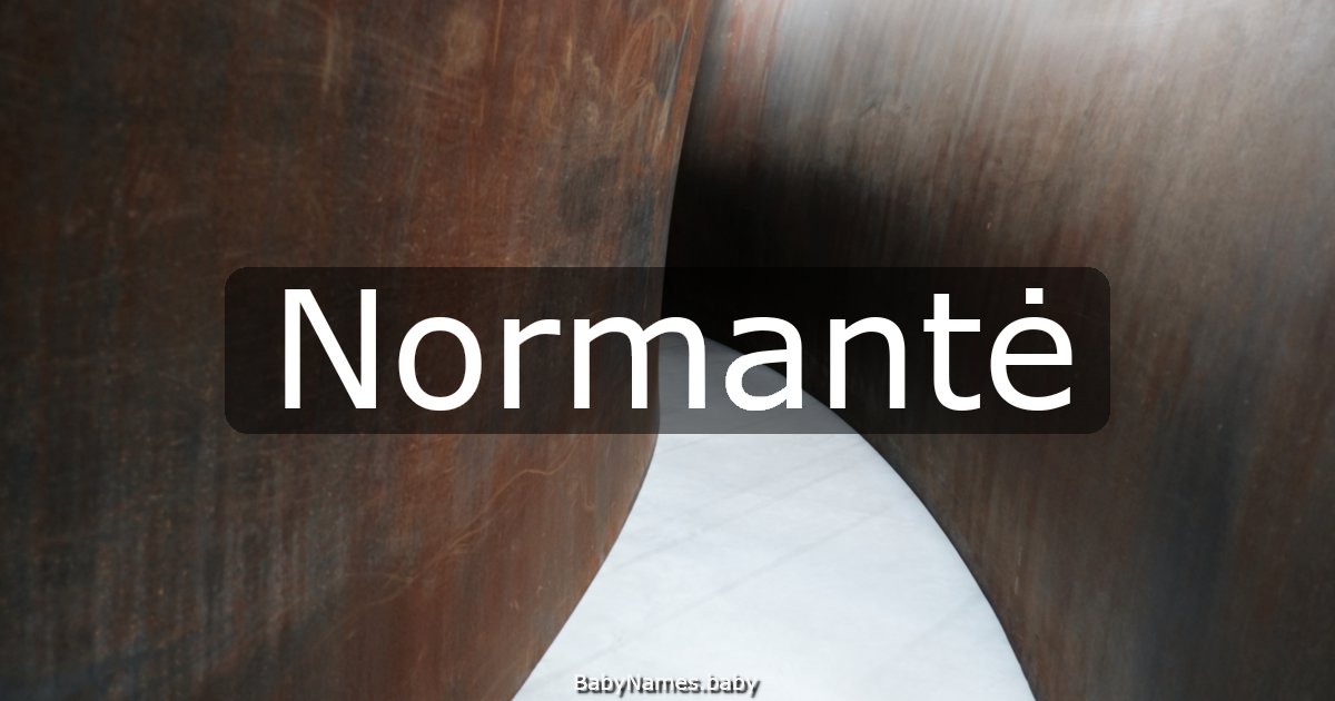 Normantė