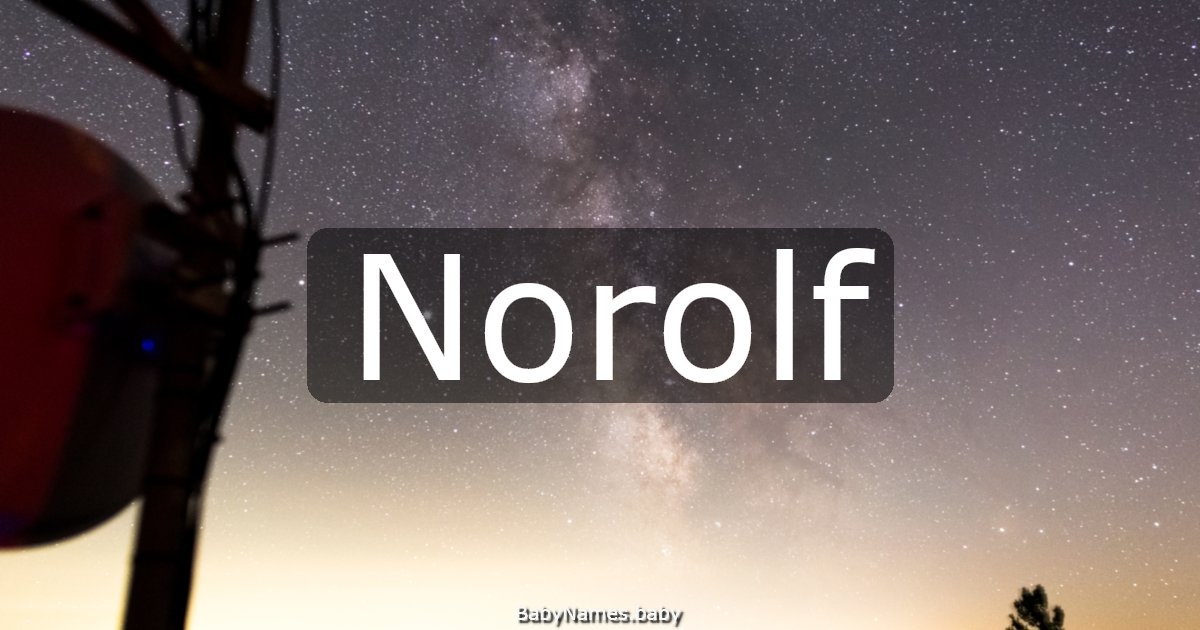 Norolf
