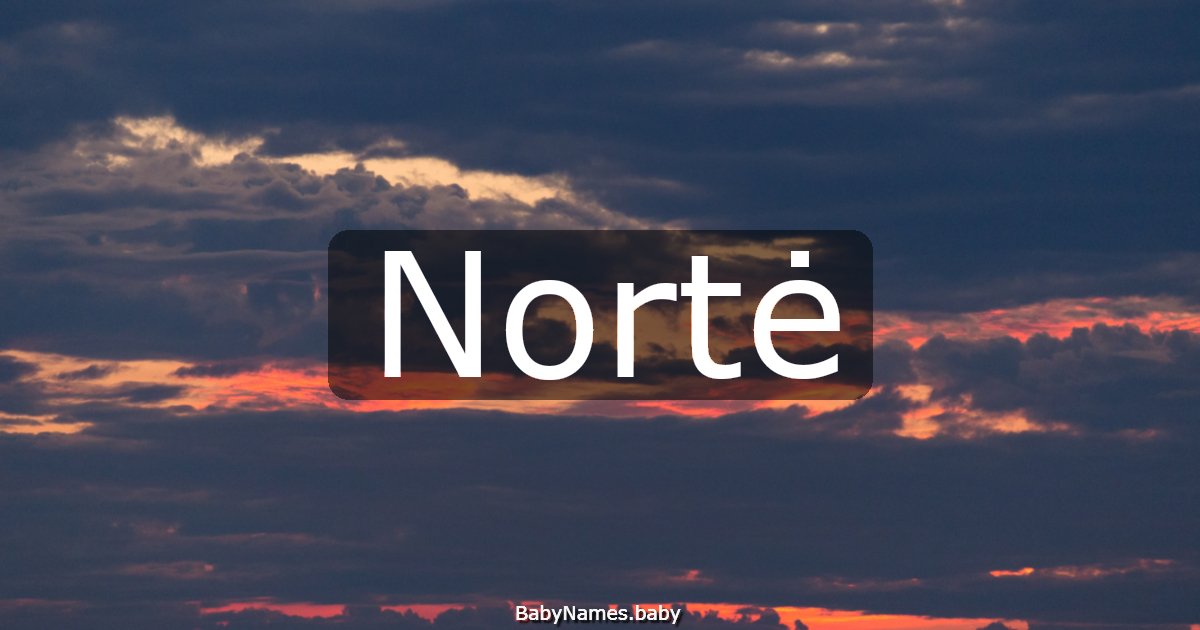 Nortė
