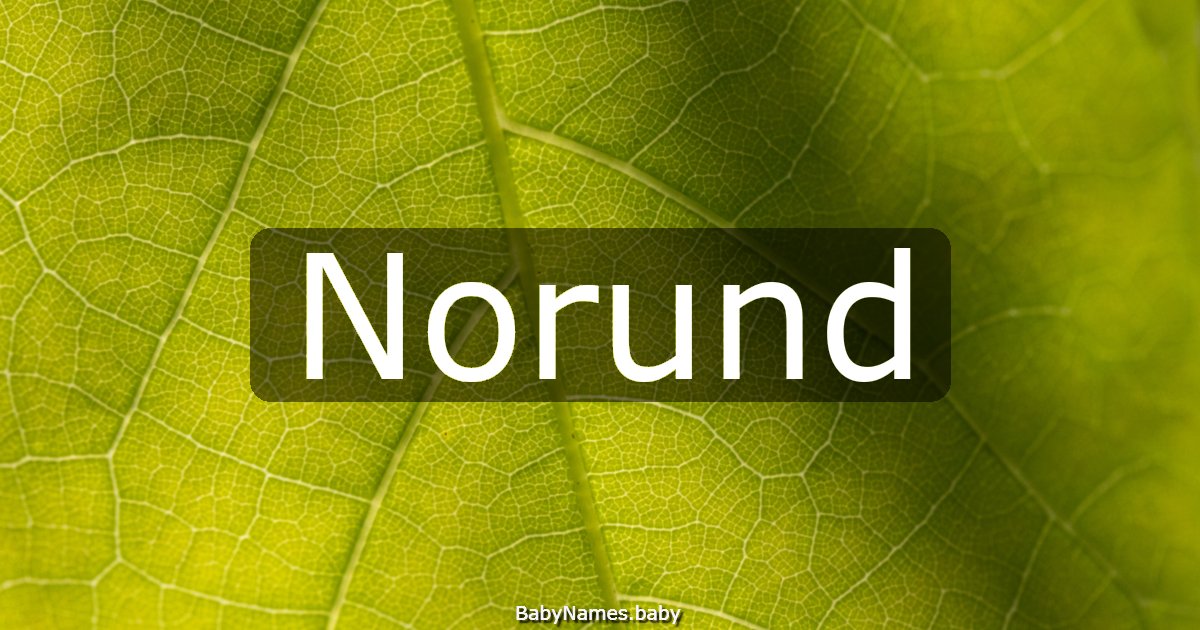 Norund