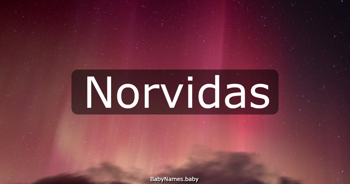 Norvidas