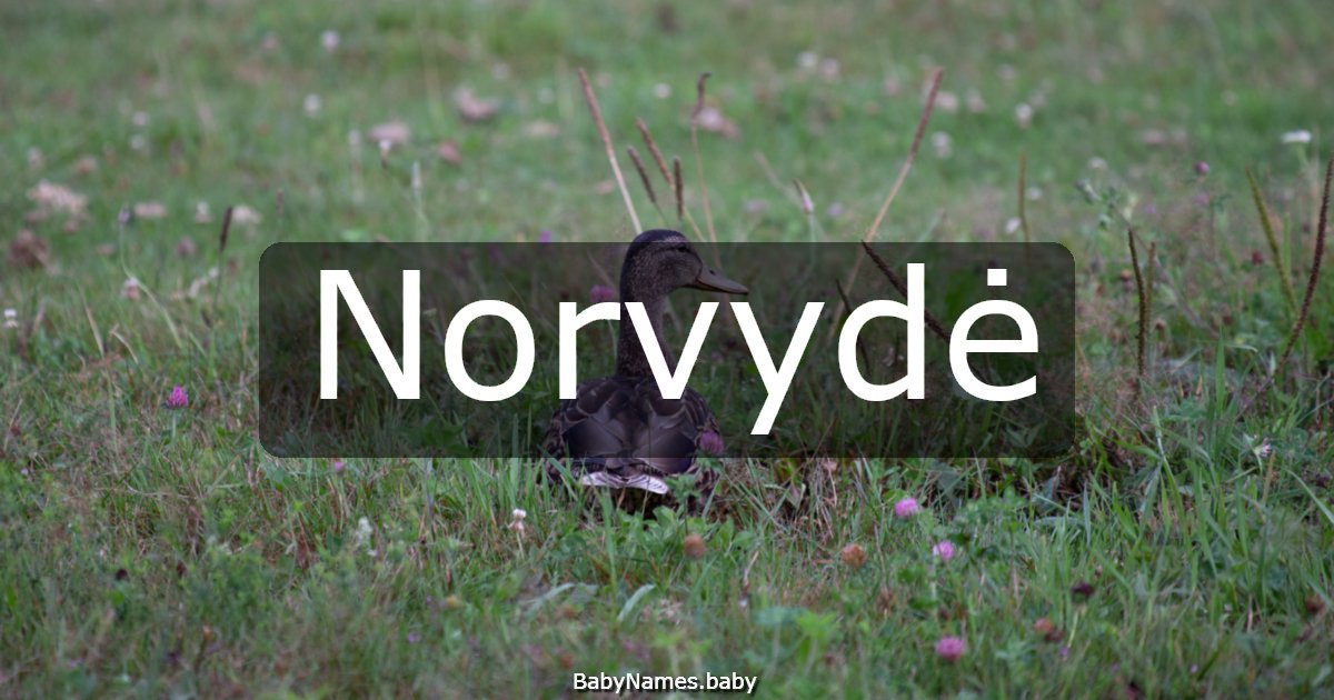 Norvydė