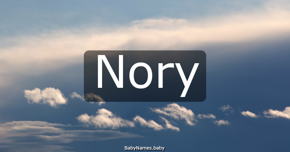 Nory