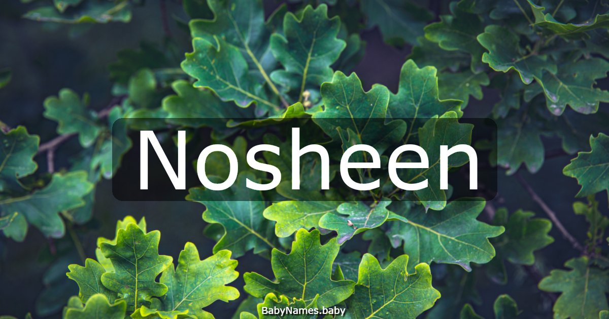 Nosheen