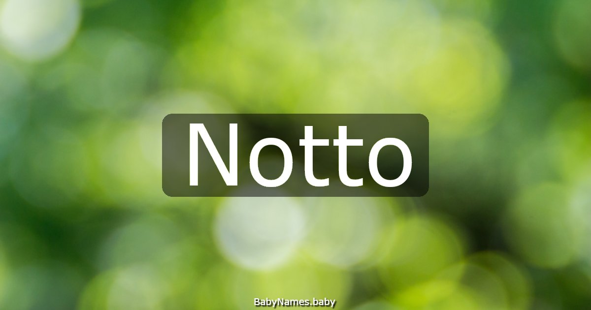 Notto