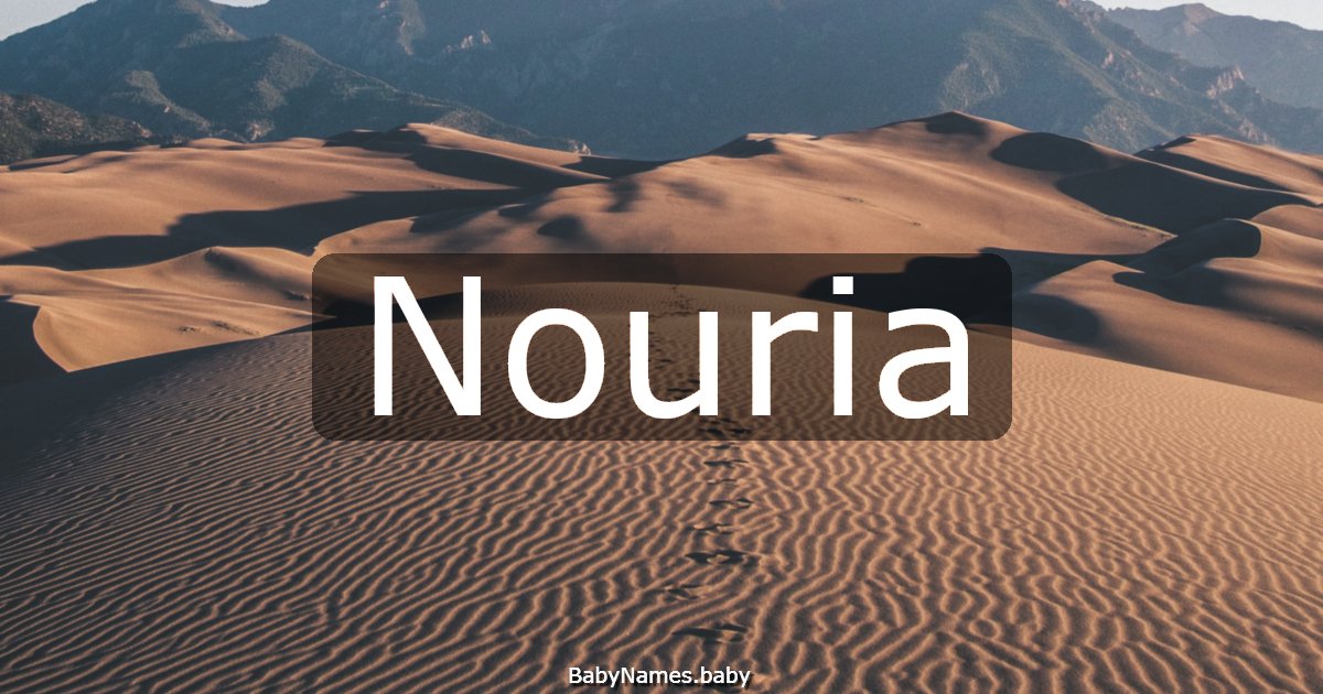 Nouria