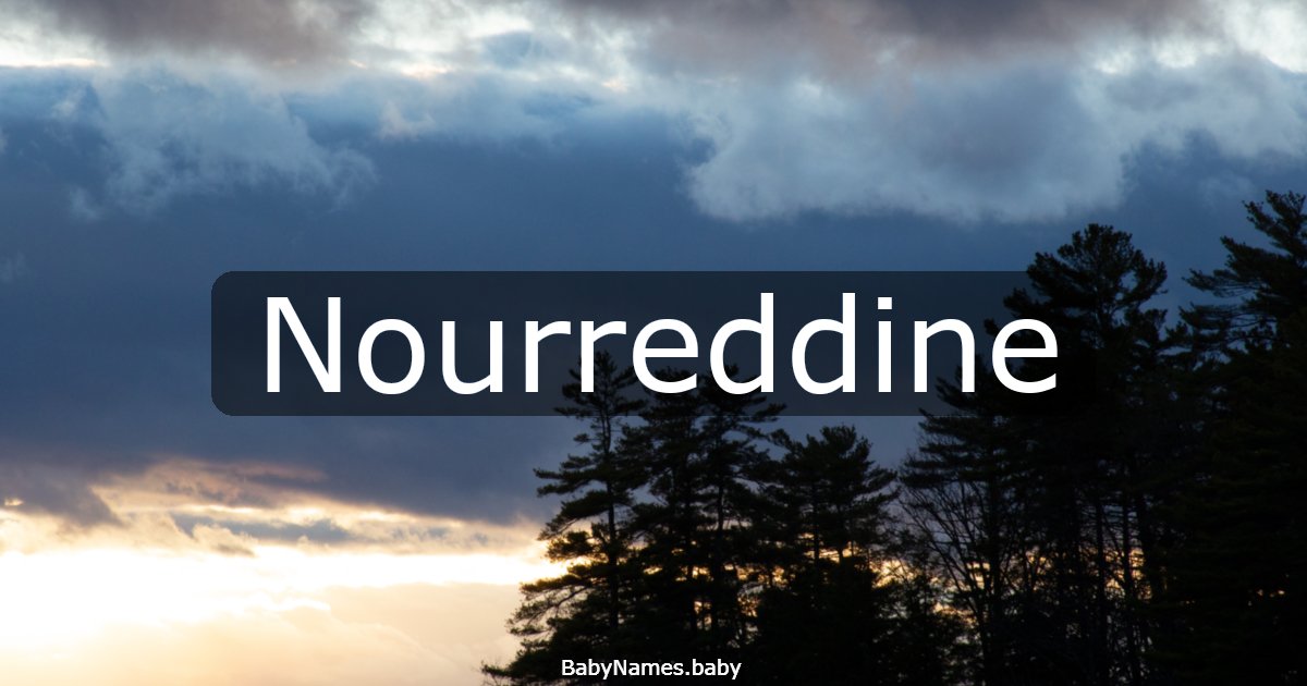 Nourreddine
