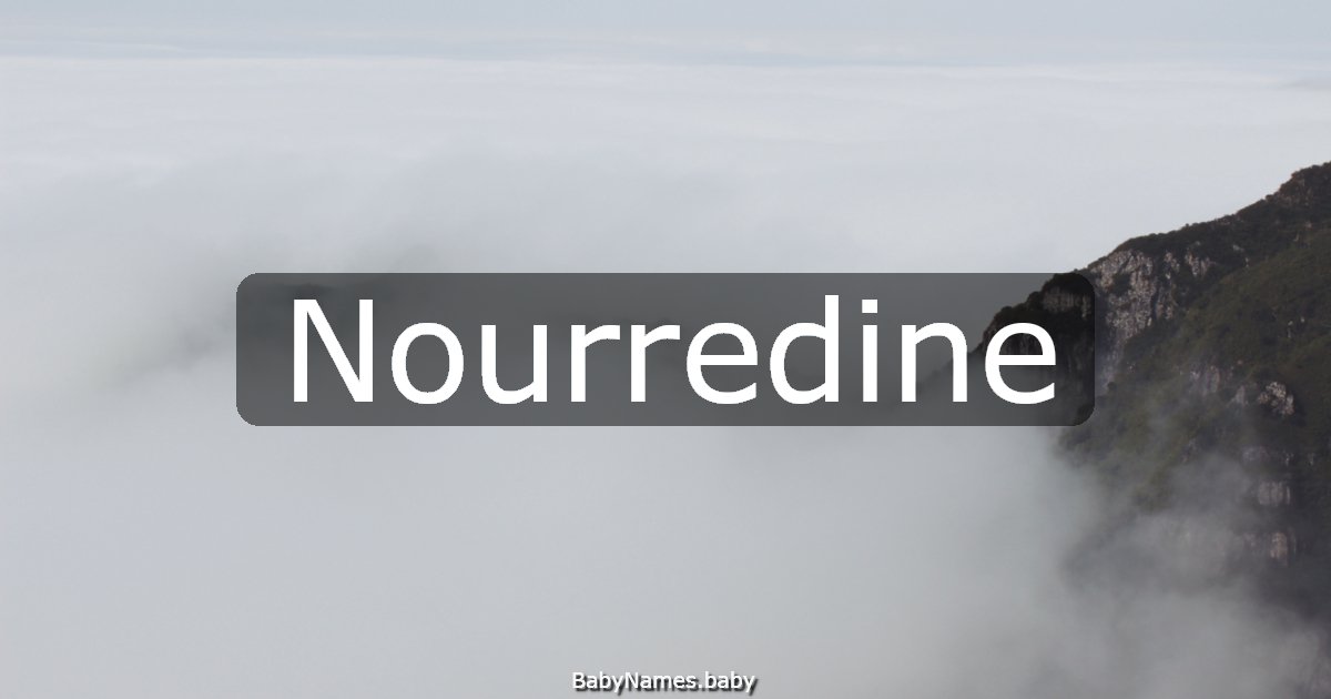 Nourredine
