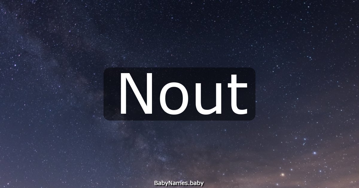 Nout
