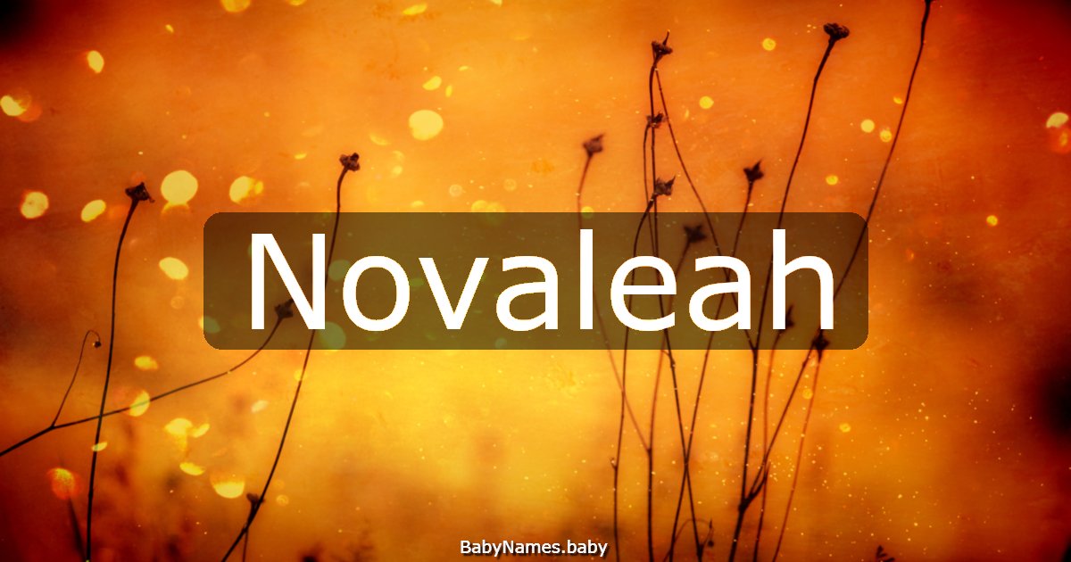 Novaleah