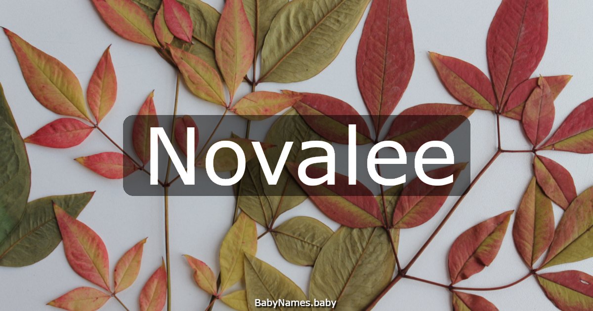 Novalee