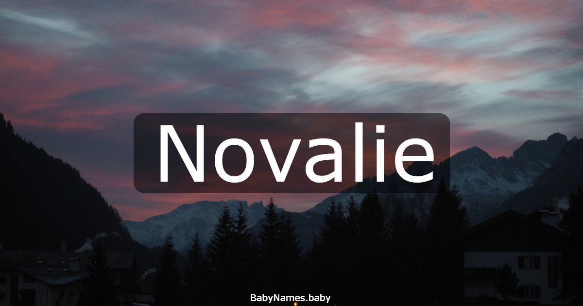 Novalie