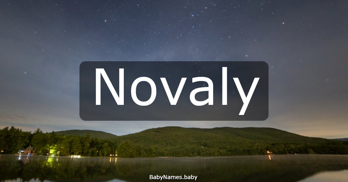 Novaly