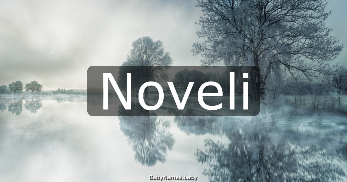 Noveli