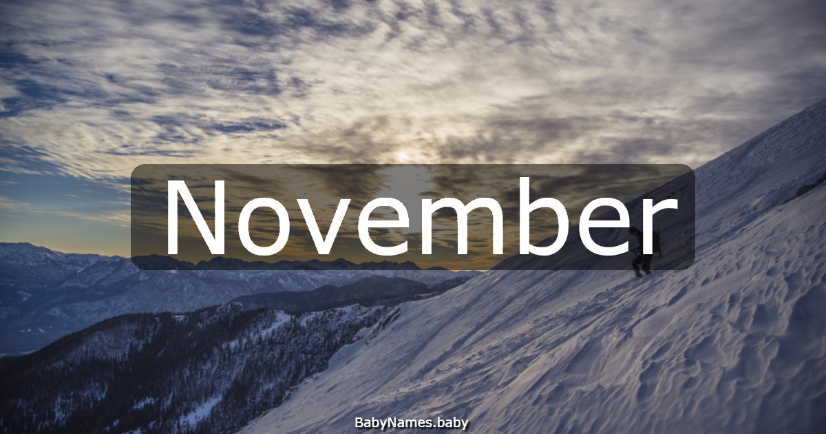 November