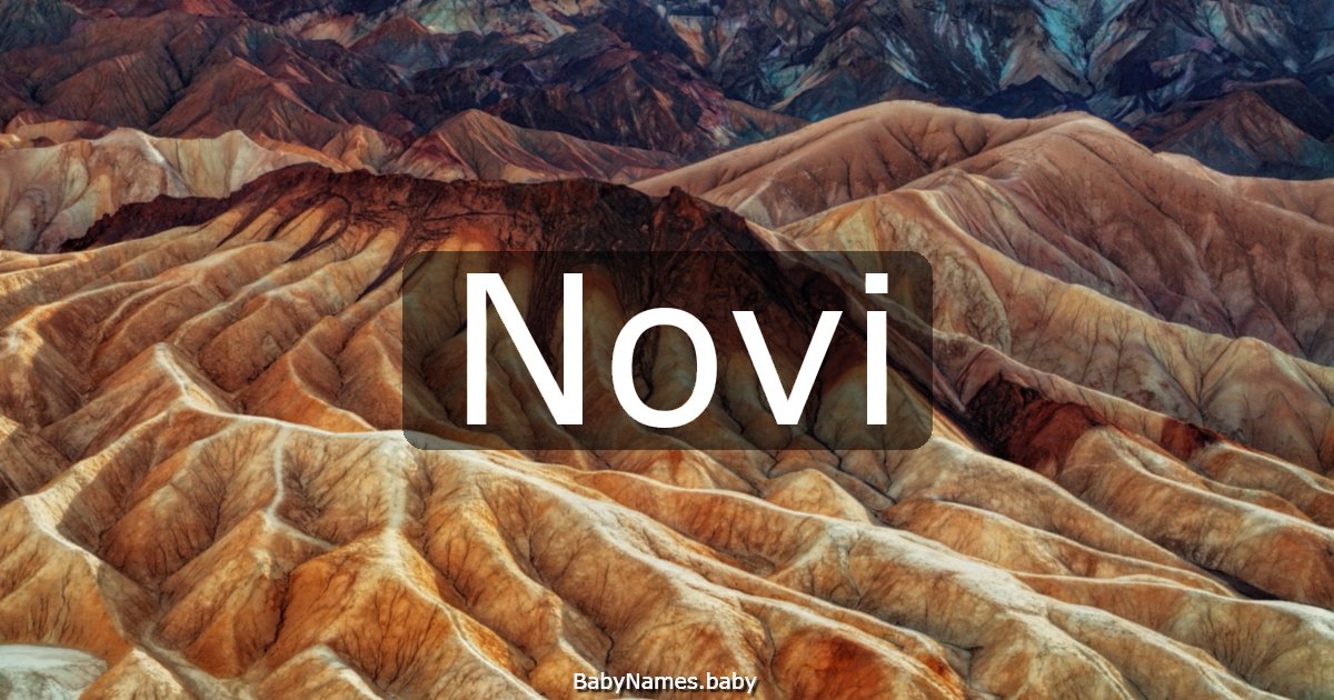 Novi