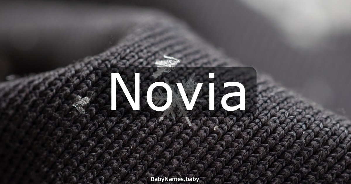 Novia