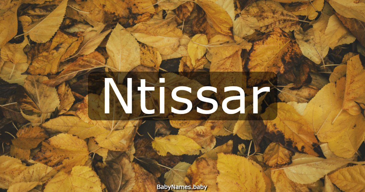 Ntissar