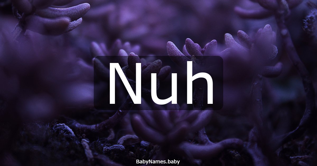 Nuh