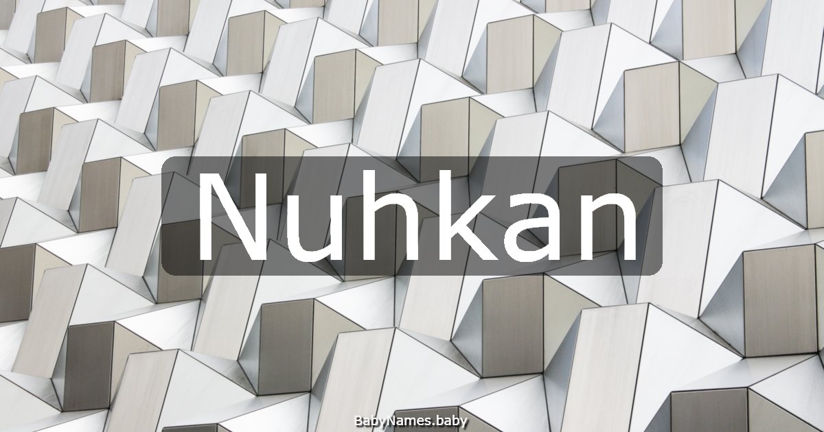Nuhkan