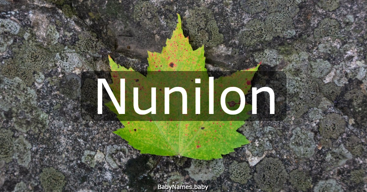 Nunilon