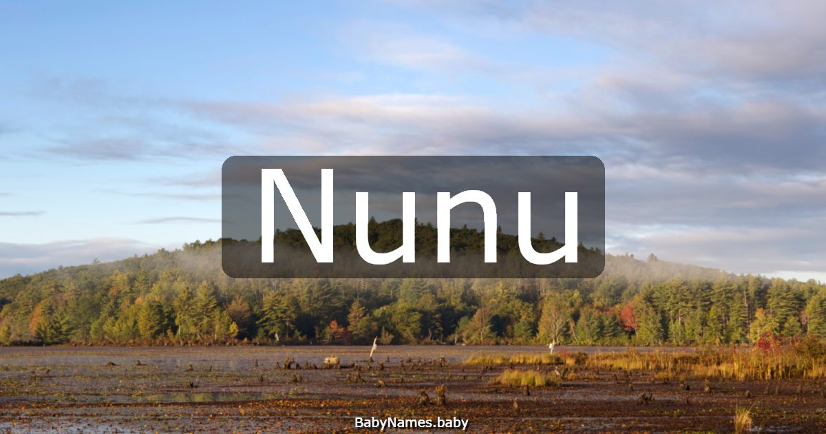 Nunu