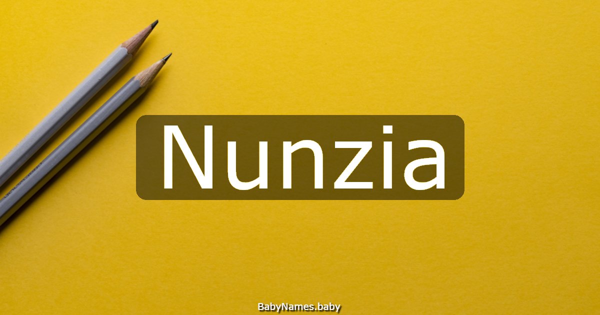 Nunzia
