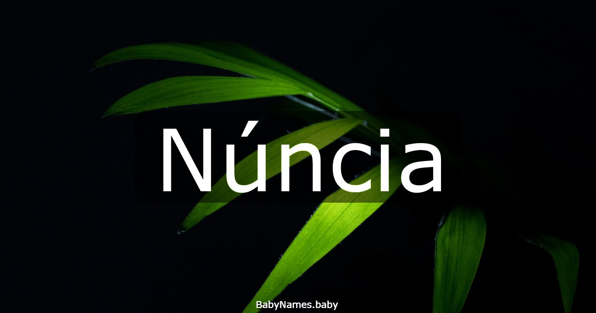 Núncia
