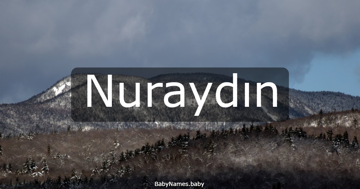 Nuraydın