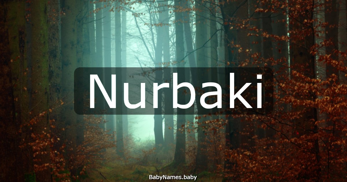 Nurbaki