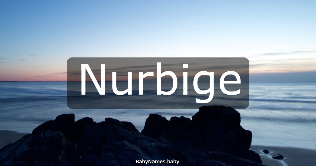Nurbige