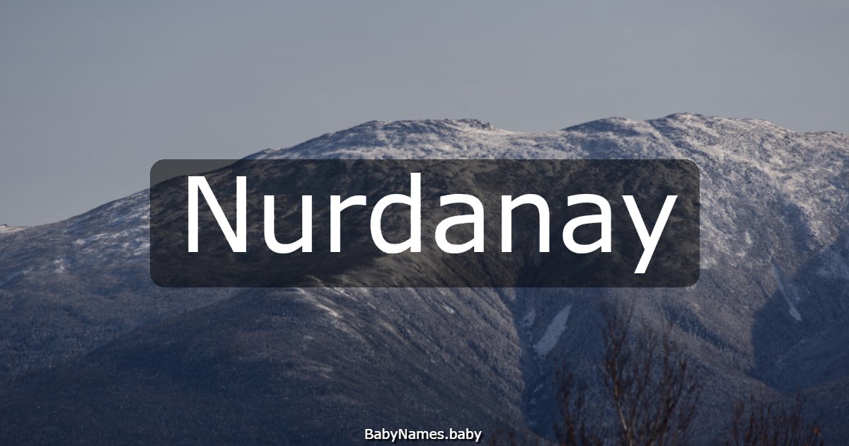 Nurdanay