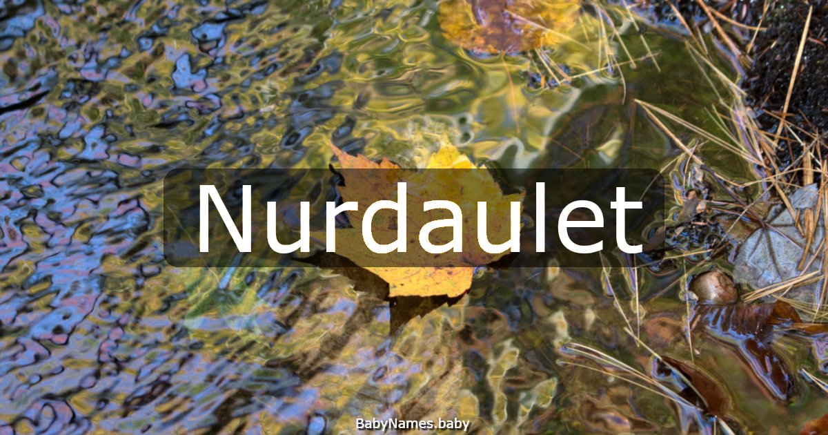 Nurdaulet