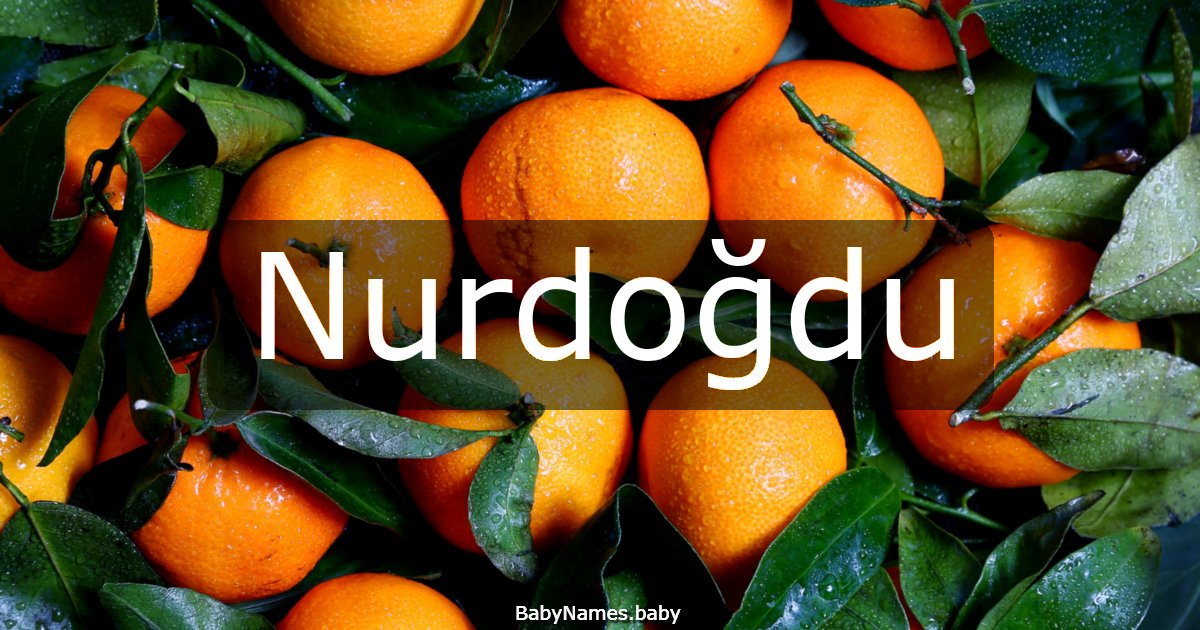 Nurdoğdu