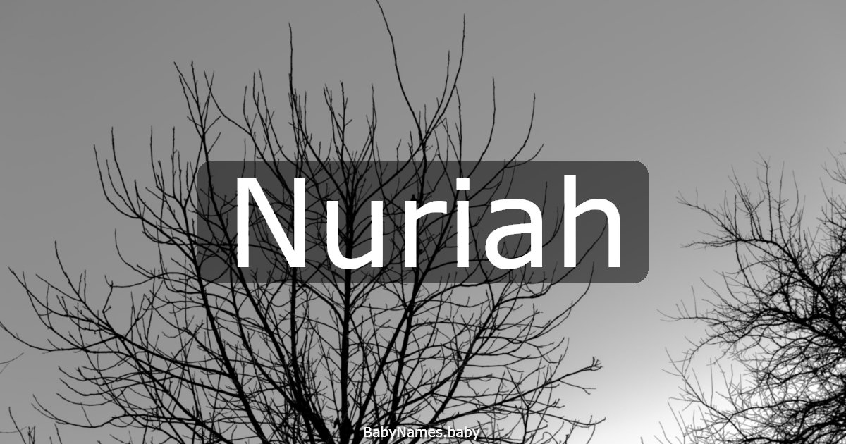 Nuriah