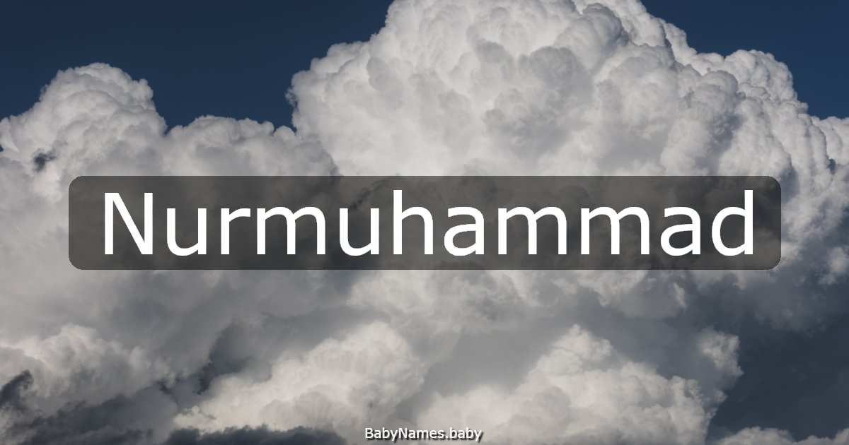 Nurmuhammad