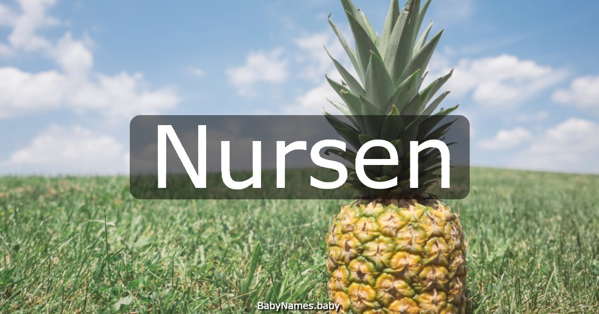 Nursen