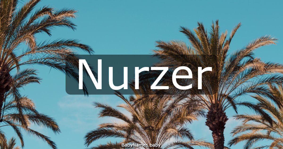 Nurzer