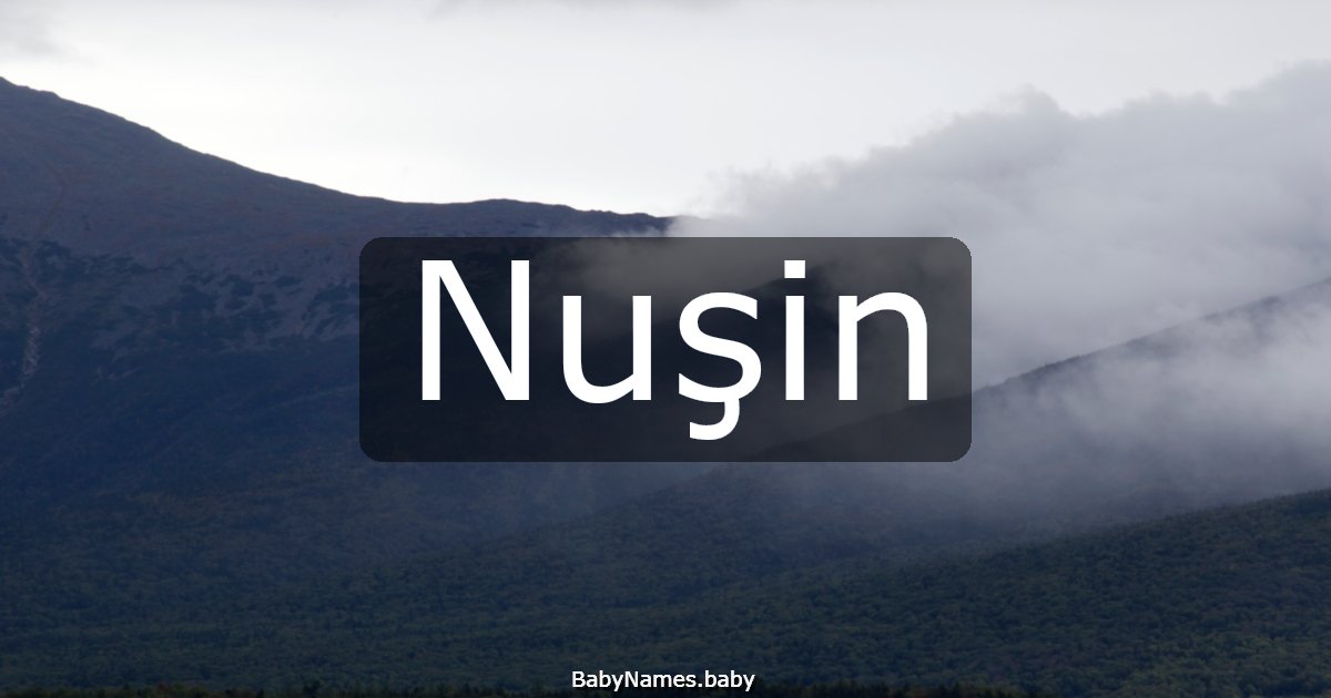 Nuşin