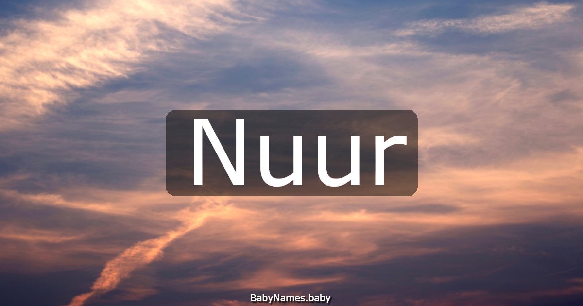 Nuur