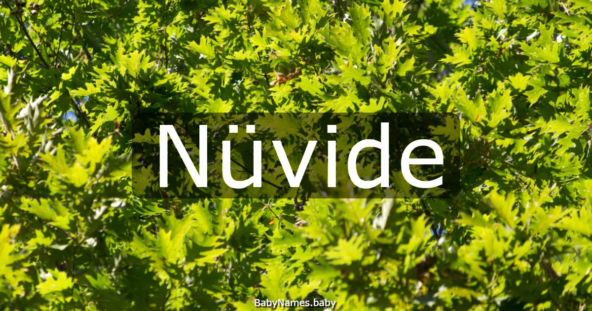 Nüvide