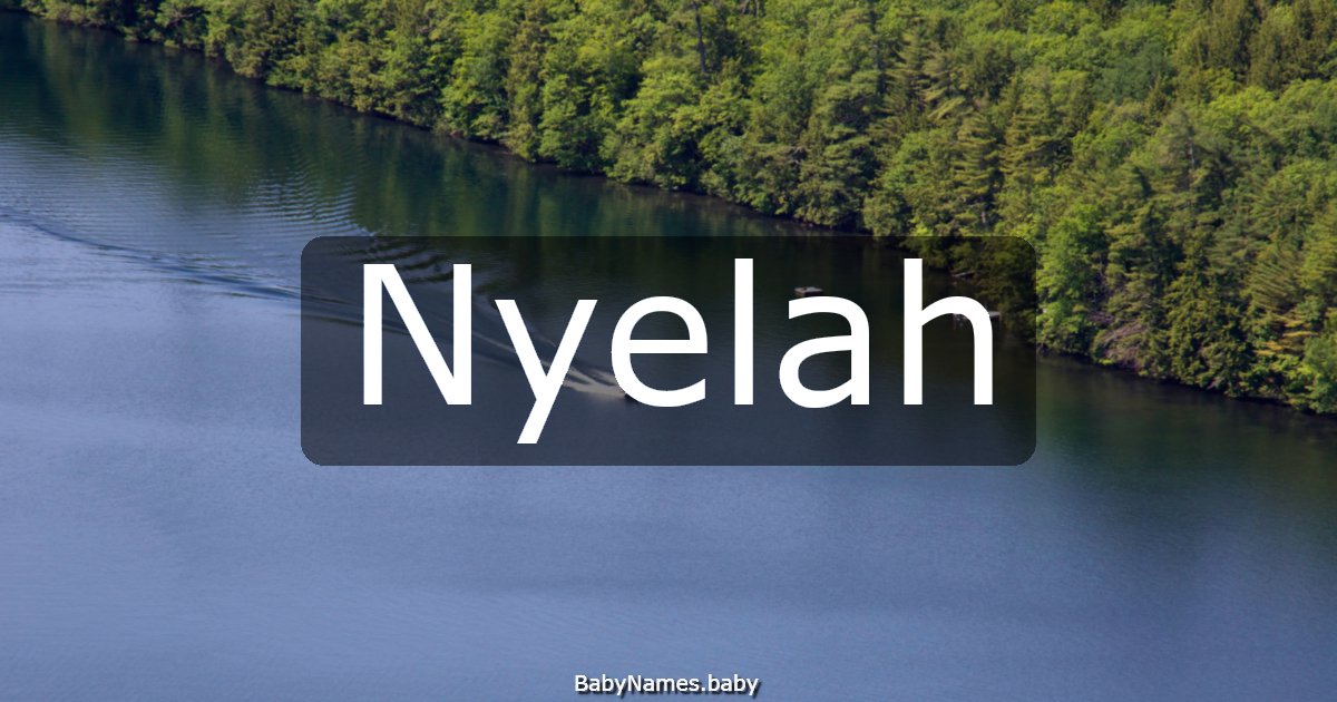 Nyelah