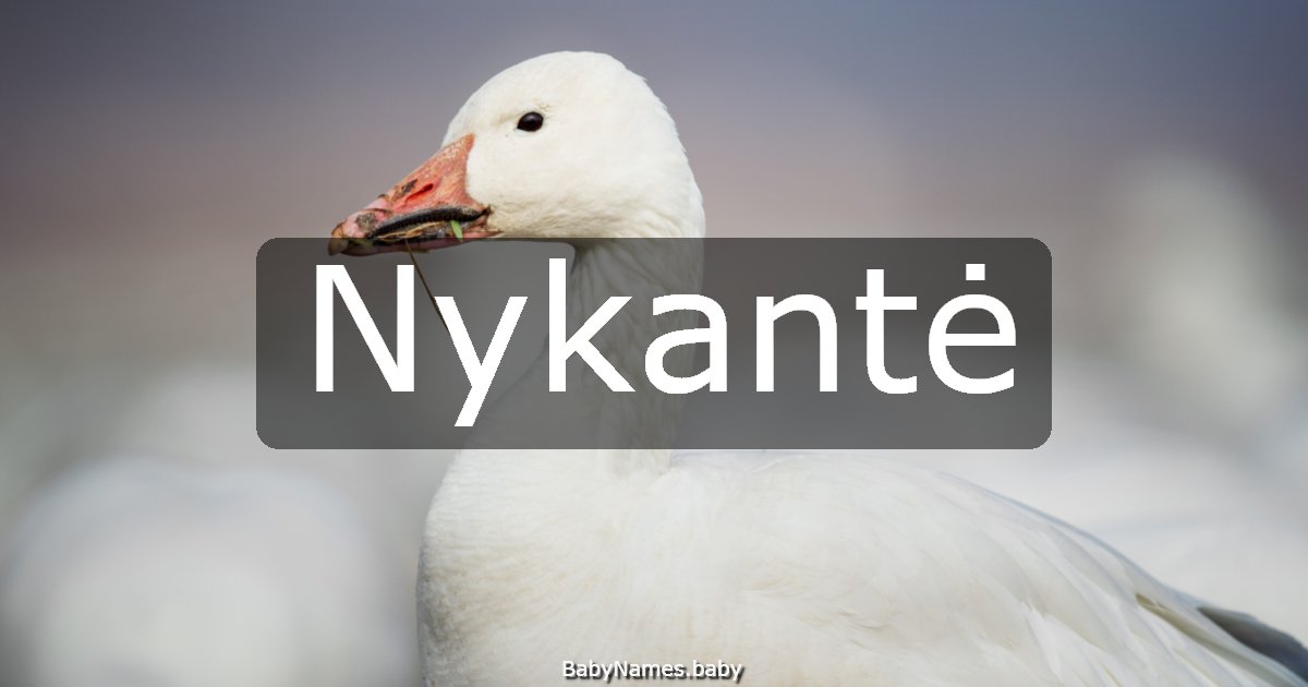 Nykantė
